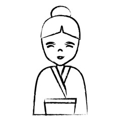 Asian girl design