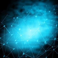 Abstract blue background