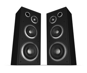 Obraz premium speaker concept 3d illustration