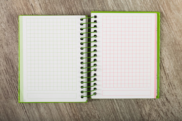 open notebook