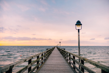 Abendspaziergang in Lubmin am Ostsee-Strand 