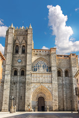 Cathedral of Christ the Savior of Avila, Considered the first Gothic cathedral of Spain