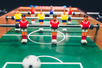 table football soccer game players (kicker)