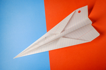 Paper Plane Colorful