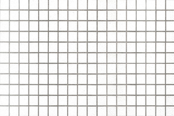 White mosaic pattern and background seamless