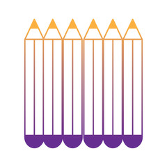 colored pencils design