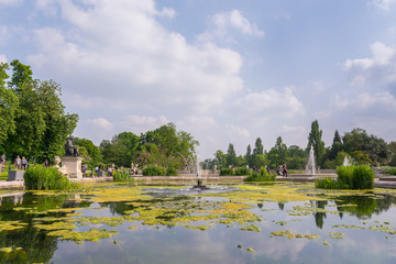 Romantic View of the Italian Gardens at Hyde Park