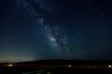 Milky Way over Santa Barbara