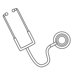 Obraz premium stethoscope icon image