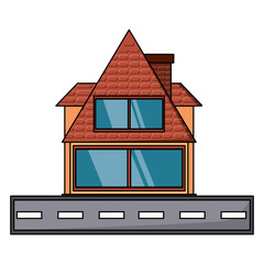 cabin house icon