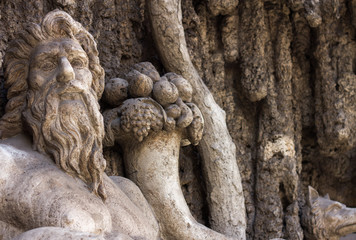 FOUR FOUNTAINS STATUE CLOSEUP