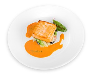 grilled salmon