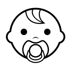 baby face illustration