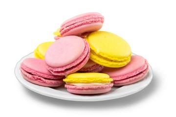 French macaroons .Dessert
