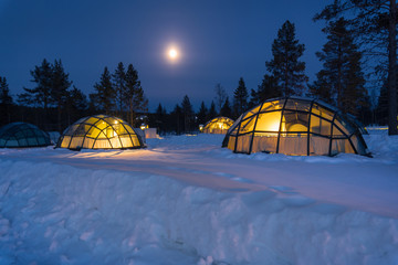 Arctic Resort ,Lapland, Finland, April 10th 2017, Editorial use © Keerati