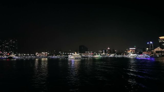 Waitan embankment of Shanghai