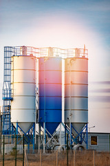 modern exterior of an industrial building