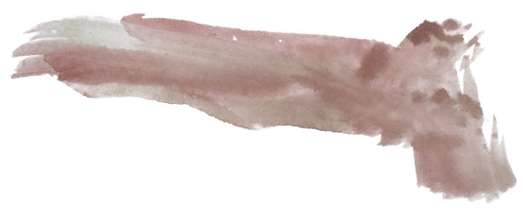 watercolor stain design element, with a paper texture