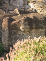 Isla de Pascua. Esculturas Moais de Rapa Nui en Chile