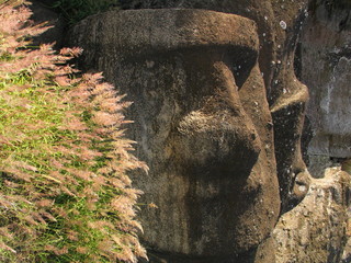 Isla de Pascua. Esculturas Moais de Rapa Nui en Chile