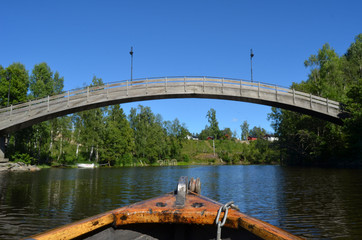 Halden Canal. Halden Canal was built between 1852 - 1860
