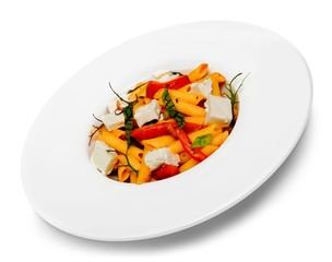 penne pasta with tomato sauce
