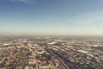 Fototapeta premium Aerial view of Sydney, Australia