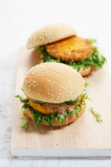 veggie burger
