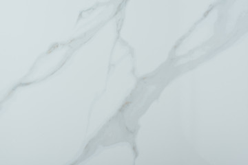 top view of white marble surface for background