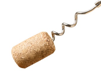 Cork and corkscrew