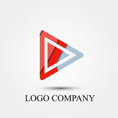 play, vector logo, symbol, icon for logo company