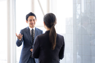 portrait of asian businessgroup in office