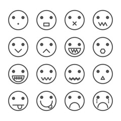 smile icon vectror