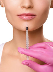 Rejuvenating facial injections.