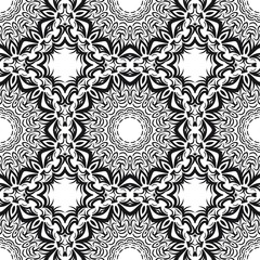 Mandala Style Vector Color Shapes. Abstract design. Decoration for fashion, holiday card, relax illustration