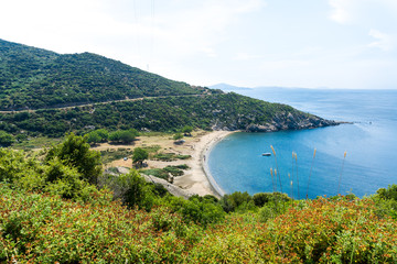 Obraz premium Sea Coast of Kapidag Peninsula in Erdek