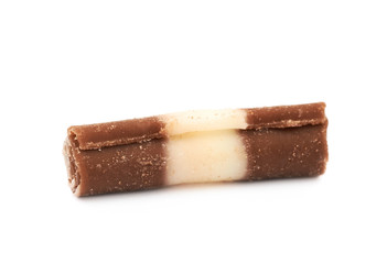 Chocolate shaving chip isolated