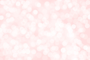 Pink bokeh abstract light background