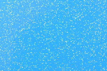 Blue sparkle background texture. Abstract shining backdrop