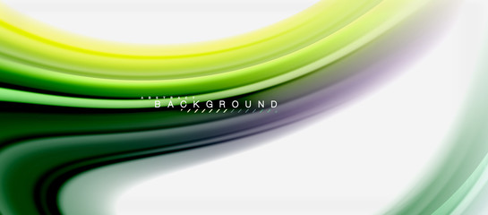 Rainbow fluid colors abstract background twisted liquid design, colorful marble or plastic wavy texture backdrop, multicolored template for business or technology presentation or web brochure cover