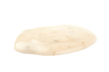 Caesar white sauce isolated