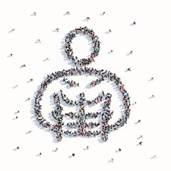 A lot of people form a figure correction, sport