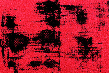 Grunge Fabric red colored texture or background
