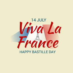  14th of July. Happy Bastille Day. 