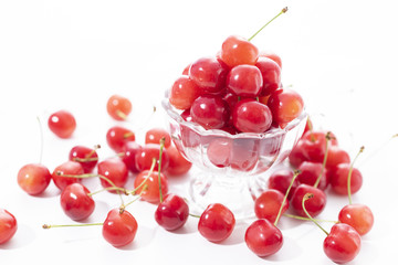 たくさんのさくらんぼ