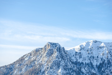 Fototapeta na wymiar Winter landscape in the Mountains