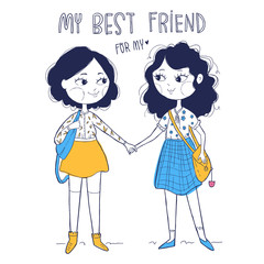 Beautiful vector card