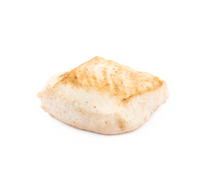 Fried chicken piece isolated