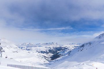 Landscape in Dolomites Mountains, ItaLy