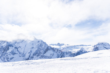 Fototapeta na wymiar Landscape in Dolomites Mountains, ItaLy